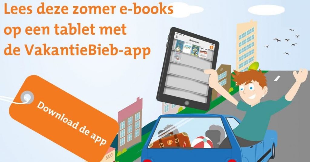 Vakantiebieb bibliotheek apps